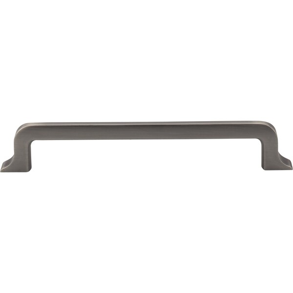 160 Mm Center-to-Center Brushed Pewter Callie Cabinet Pull